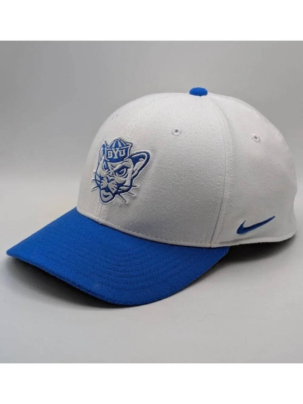 BYU Cougars Nike Classic99 Hat NCAA OSFM Sailor Cat Logo Mascot Brigham Young
